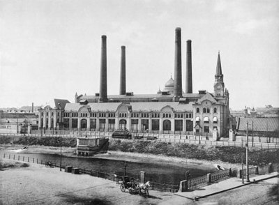 Городская центральная электрическая станция (1913 г.). Источник изображения: wikipedia.org